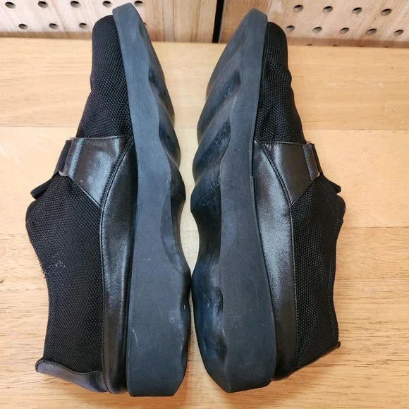 Thierry Rabotin Women's Slip On Shoes Walking Hook Loop Size 39. 5 Black 9.5 US - Picture 4 of 6